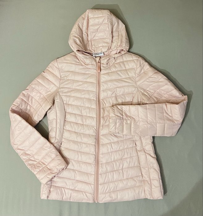 Kurtka wiosenna damska pikowana Esmara 40 pudrowy róż