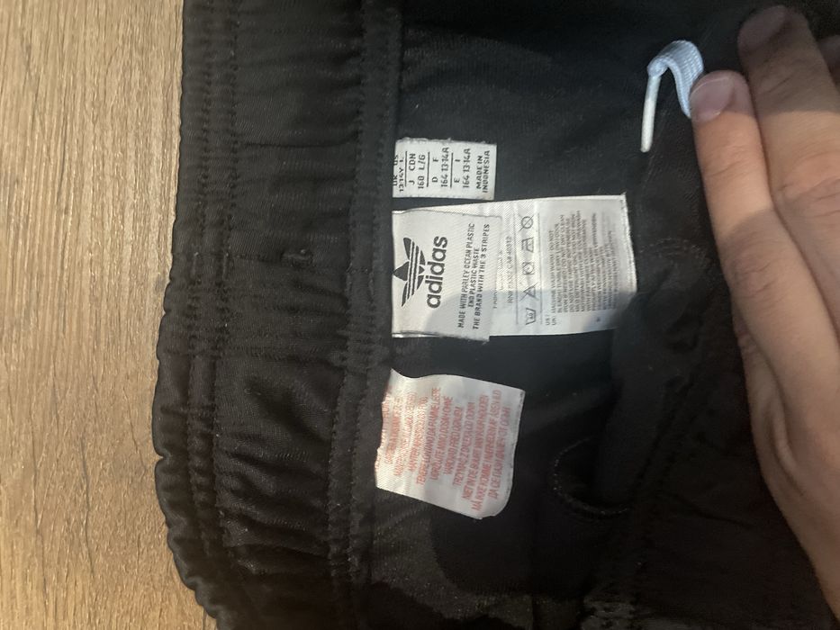 Спортивний костюм Adidas  чорний (олімпійка+штани) 164см 13-14 років