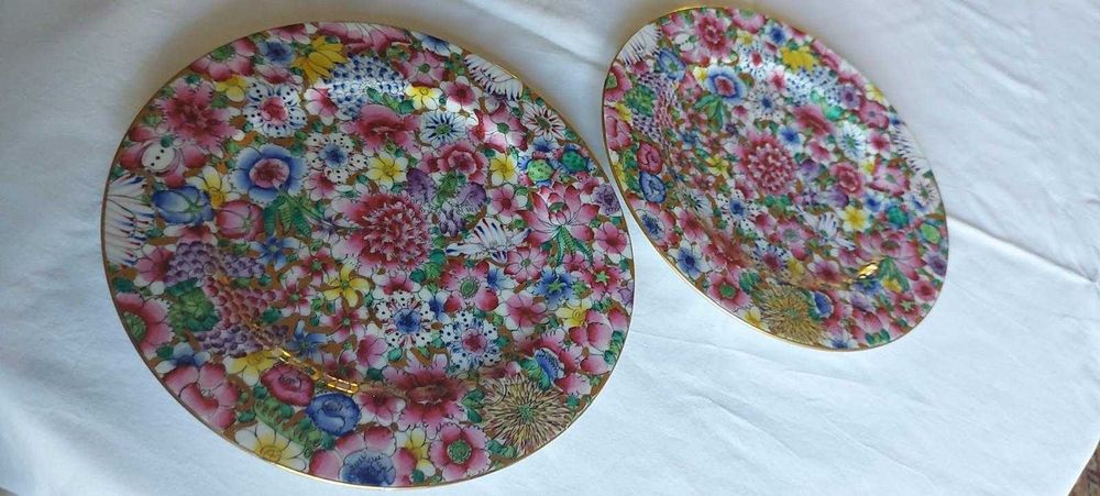 Serviço de chá em porcelana “Mil Flores” de Macau