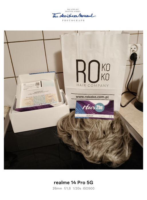 Peruka blond, firmy Rokoko