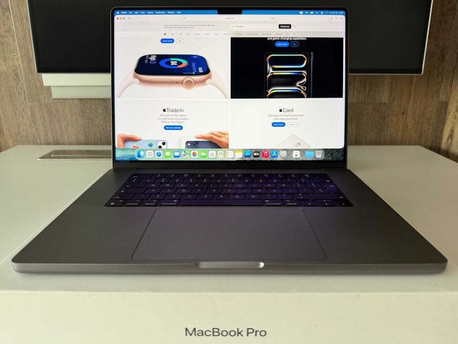 MacBook Pro 16" M1 Max A2485 | 64 GB RAM | 1 TB SSD | komplet | 1 właściciel | FV 23%