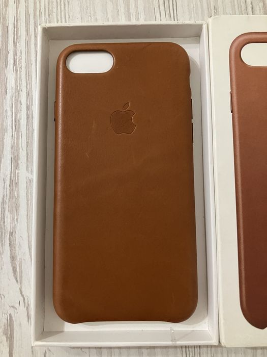 Чехол Leather Case Saddle Brown Iphone 7 8 Se 2020 2022