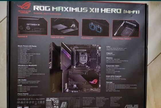 Asus rog MAXIMUS XII hero WI-FI