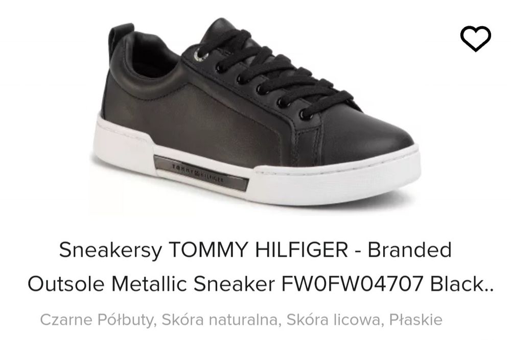 Sneakersy Tommy Hilfiger r.39