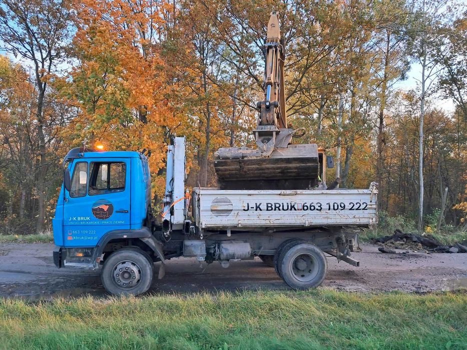 prace ziemne, wyburzenia i rozbiórki itp