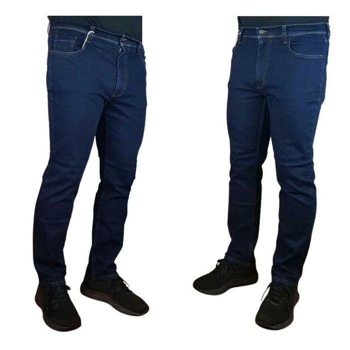 Nowe męskie jeansy Mustang Washington -medium straight oryg. granatowe rozmiar - W38/L34