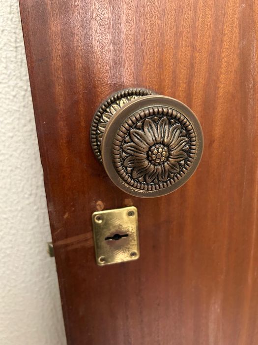 Porta com fechadura
