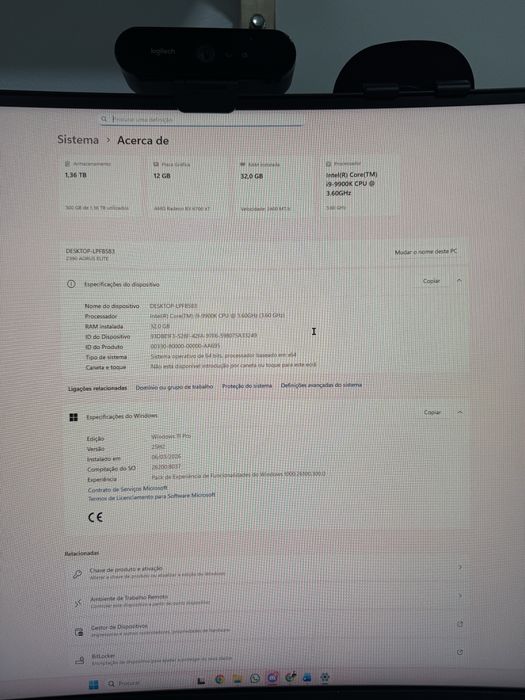 PC Gaming i9-9900K / RX 6700 XT / 32GB RAM