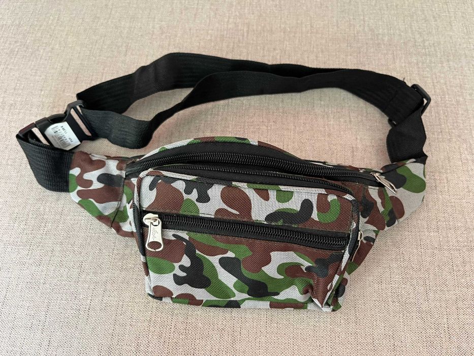 Bolsa de Cintura / Waist Bag Militar | Múltiplos Bolsos