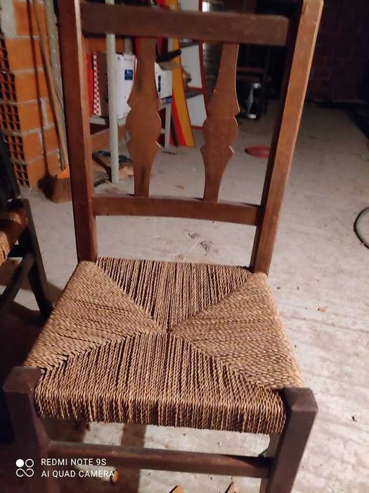 Cadeira Madeira em Palhinha