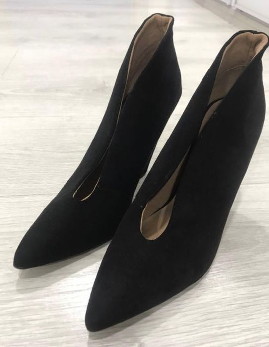 Туфлі лодочки замш