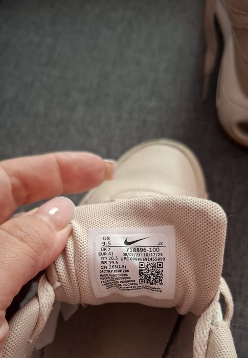 Nike Air max command  41 skóra naturalna kod  718896-100