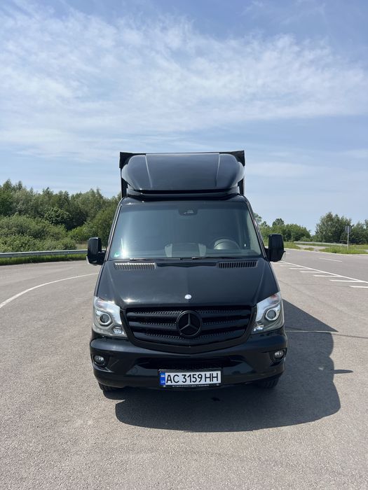 MERCEDES - BENZ Sprinter 519 MAXI | 3.0 2014 рік Спарка Пландека Прицеп двохосьовий штора