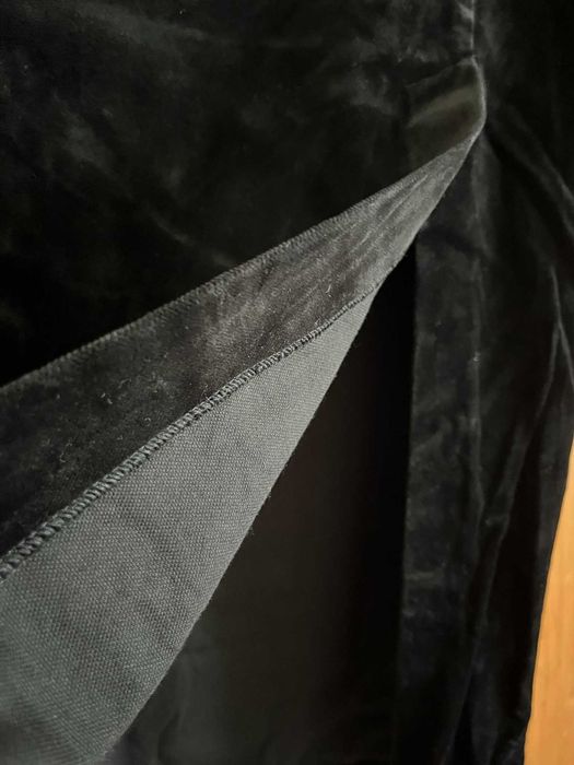 Saia comprida veludo