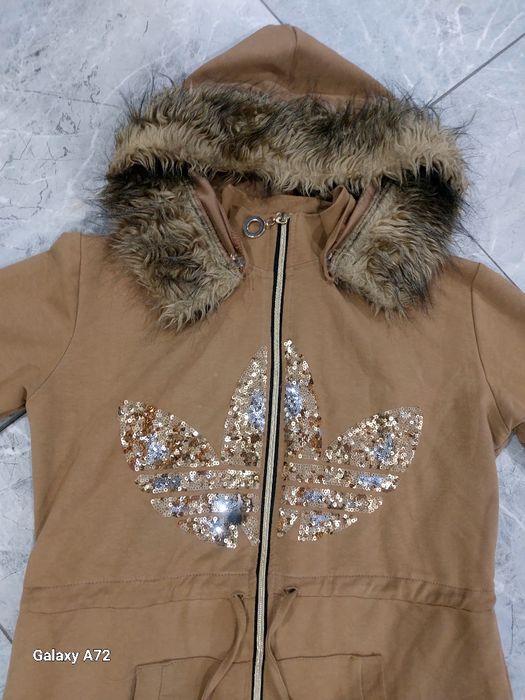 Dluga bluza z kapturem adidas M