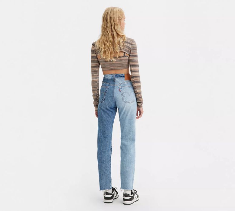 Блакитні levis левайс 501 голубые джинсы m l xl недорого