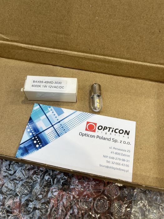 Żarówki H6W led white 2 szt.