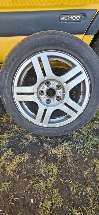 Alu Felgi koła opony 16"7J Audi VW Skoda 5x112 205×55 lato