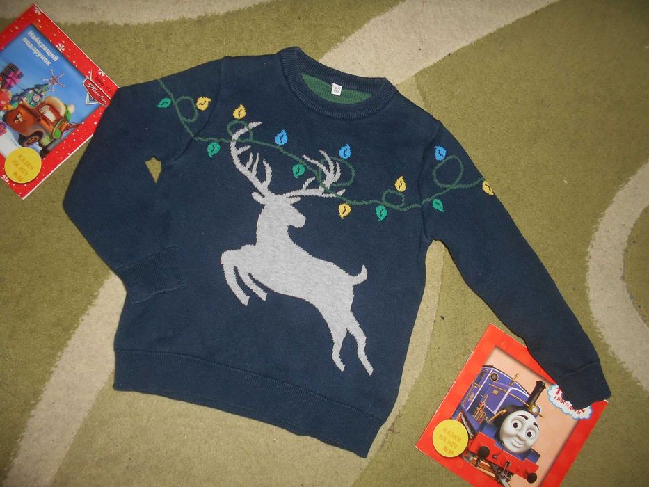 Свитер новогодний рост 110 см