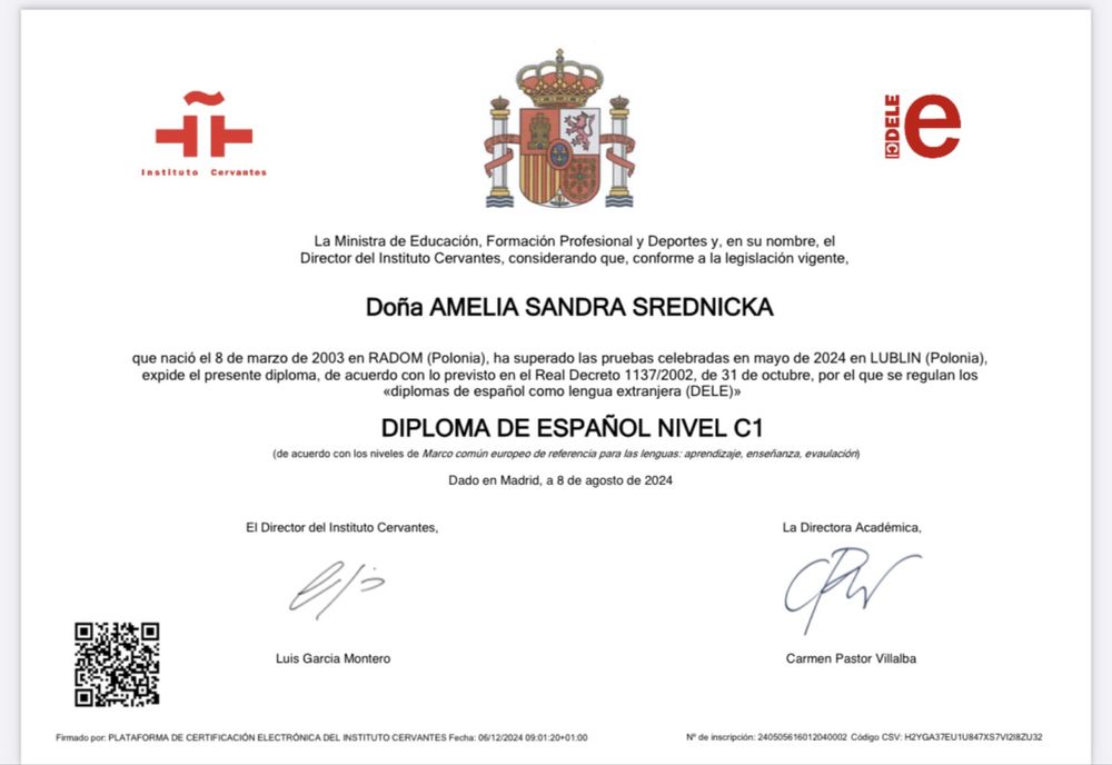 Korepetycje/zajęcia indywidualne z certyfikowaną korepetytorką.