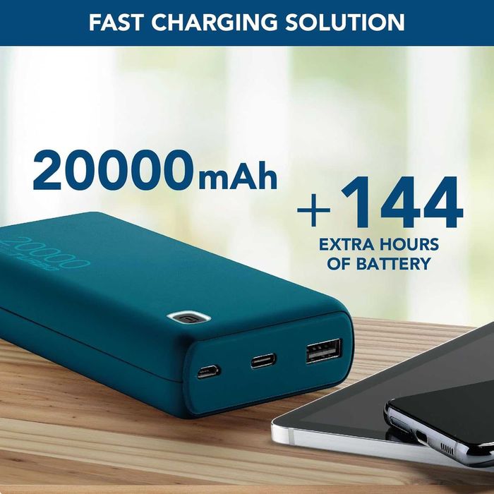 Powerbank CellularLine Essence Turbo 20000 mAh 20W Soft Touch