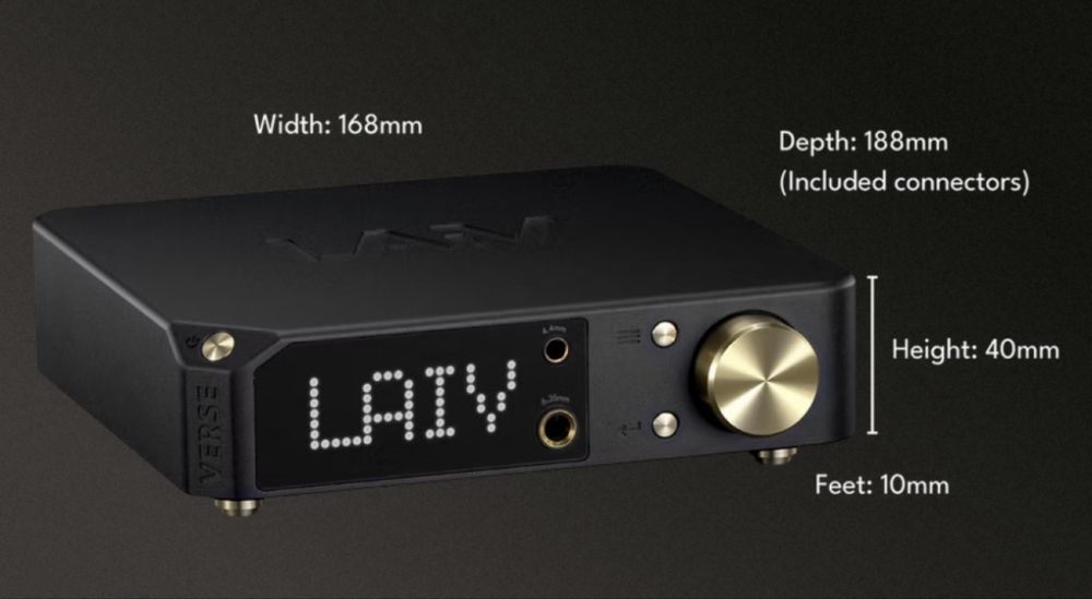 DAC R2R  Laiv Crescendo Verse (Novo) Dentro da caixa