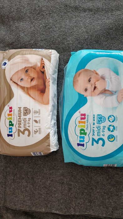 Памперсы 54 штук Lupilu Nappies розмір 3 from 6-10 kg Dodot