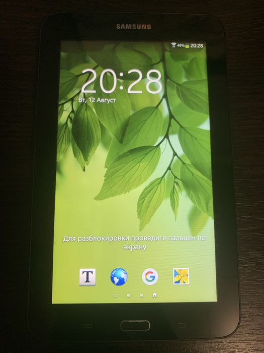 Планшет самсунг СЕ 0168