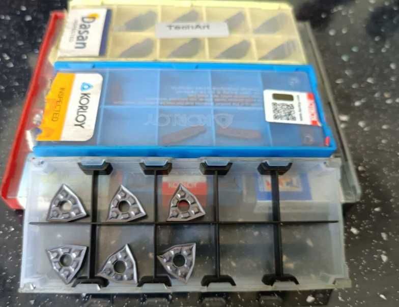 Płytki skrawające KORLOY, DASAN, HORN, ISCAR - Nowe!