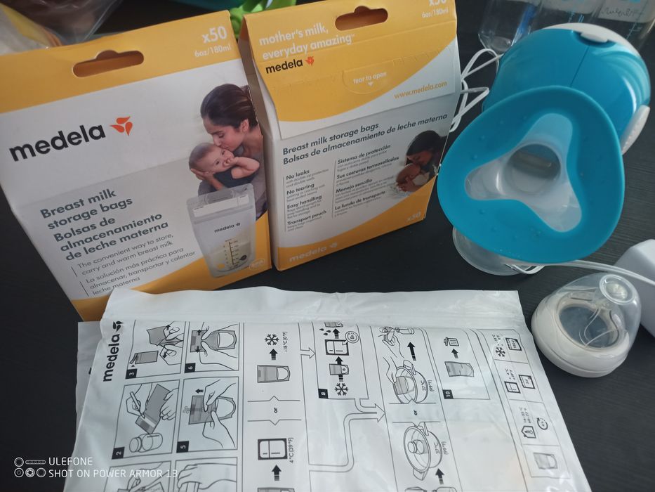 Máquina de  extração de leite