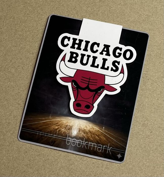 Zakładka magnetyczna NBA Chicago Bulls prezent dla fana koszykówki