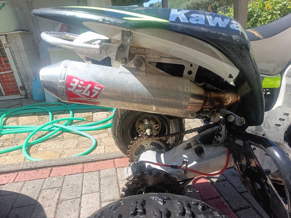 Kawasaki kfx 450r moto 4