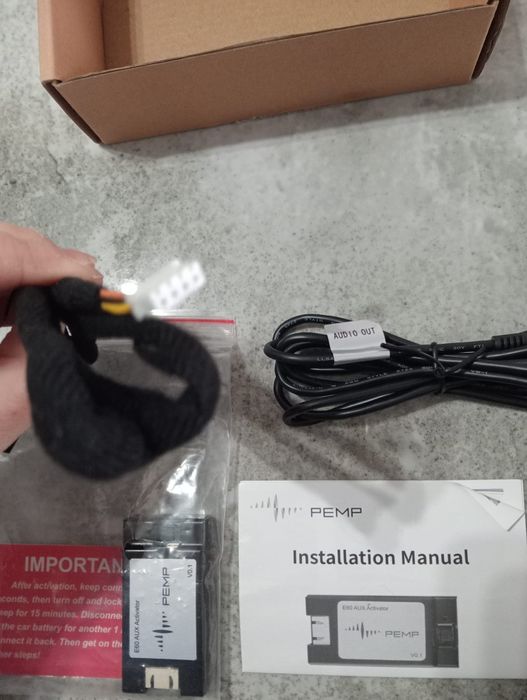 zestaw aktywatora PEMP E60 AUX,