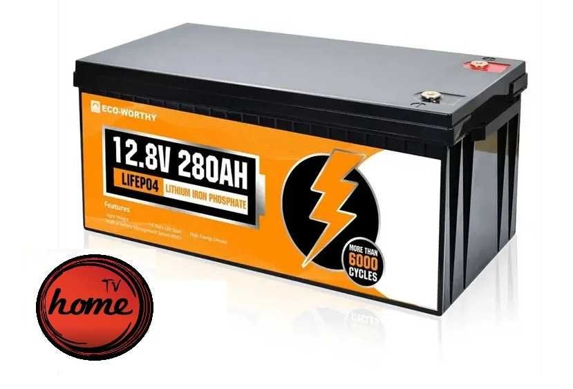 Аккумулятор Eco Worthy LiFePO4 12V 280Ah Bluetooth (3584Wh)