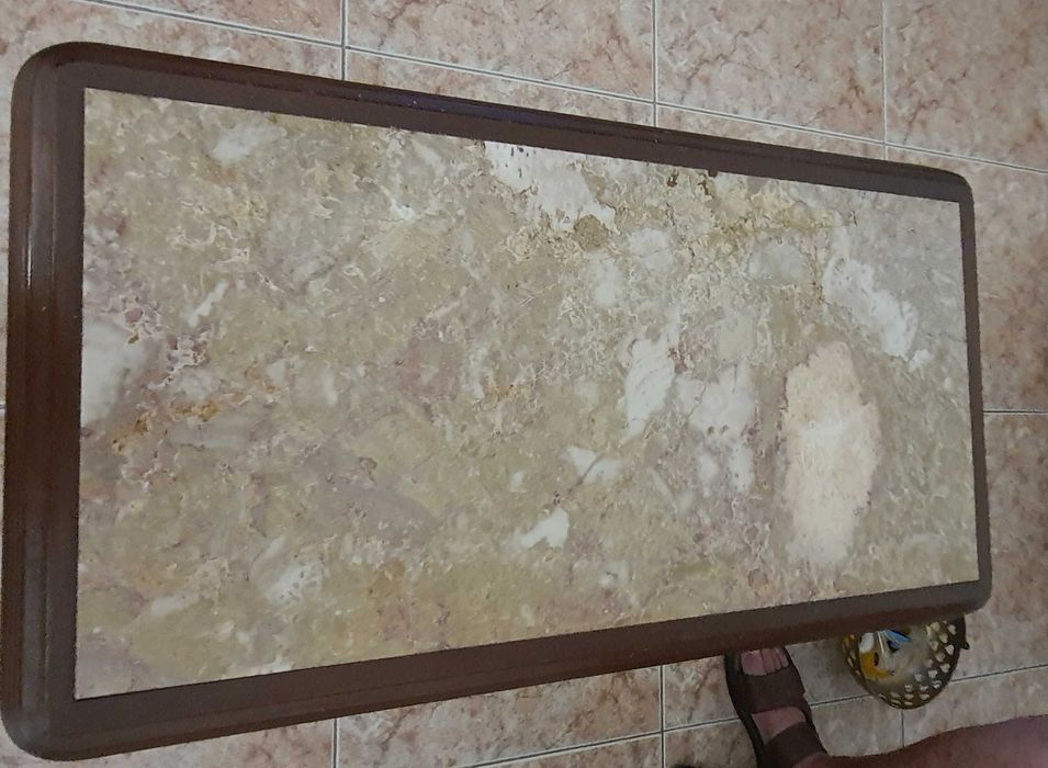 mesa de salon em marmore