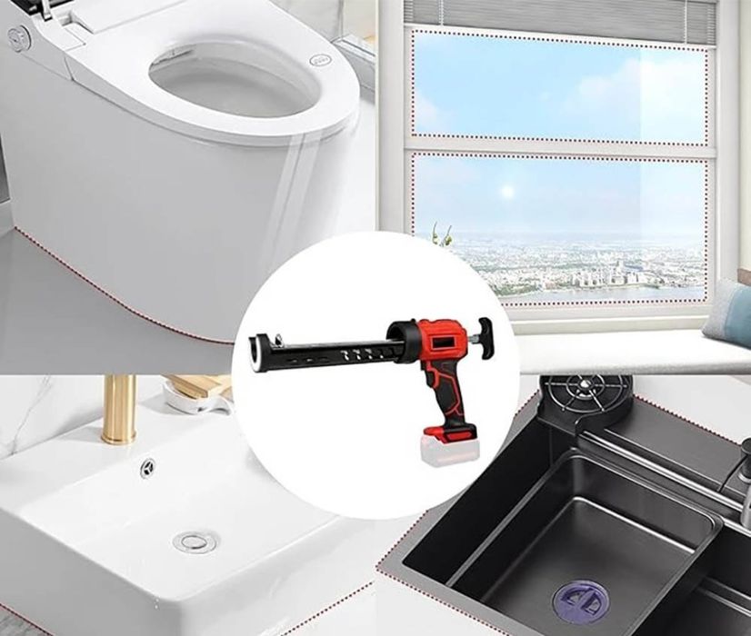 Акумуляторний пістолет для герметика (без АКБ та ЗУ), CX51 / Термопіст