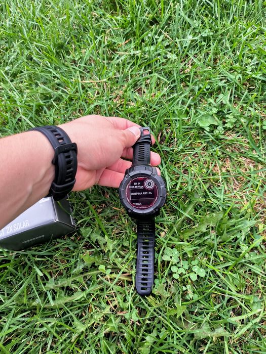 Топовий! Garmin Instinct 2X Tactical Solar 50mm