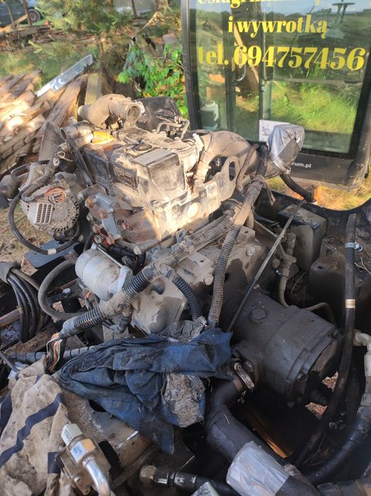 Minikoparka Yanmar sv18 wszystkie części silnik pompa hydrauliczna
