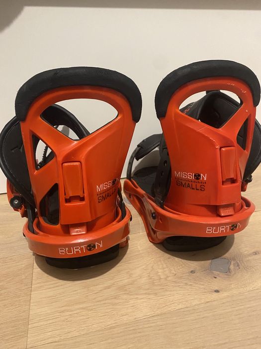 Dziedzięce wiązania snowboardowe burton mission smalls