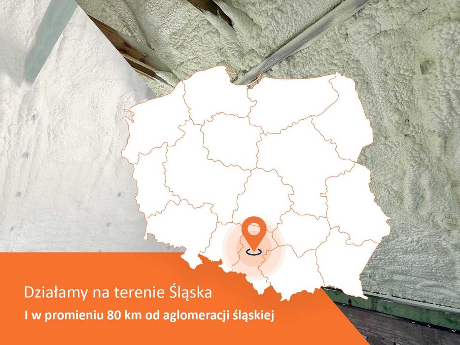Ocieplenie pianką PUR Żarki | Bezpłatna wycena