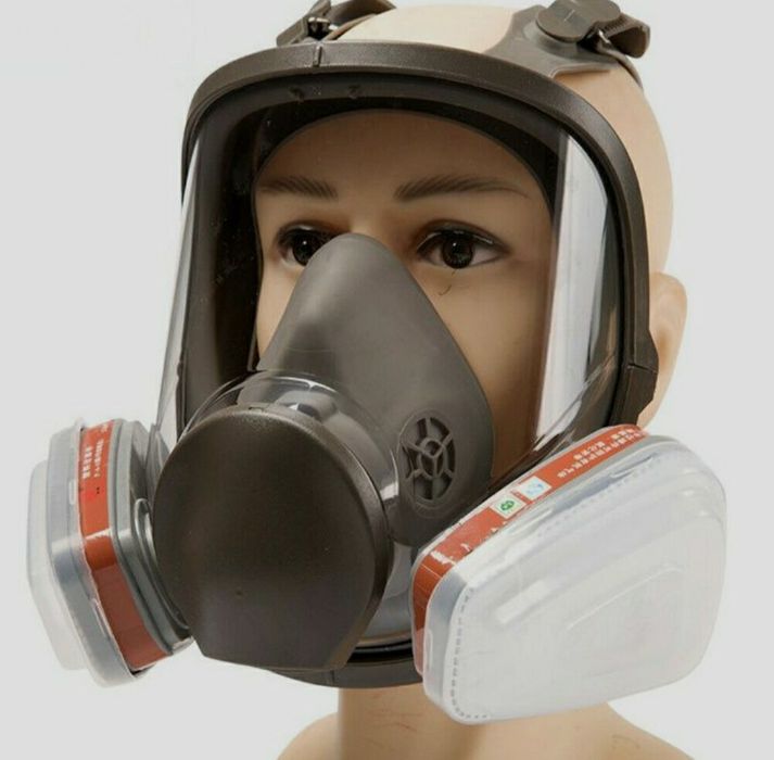 Mascara respirador / respiratoria de rosto inteiro