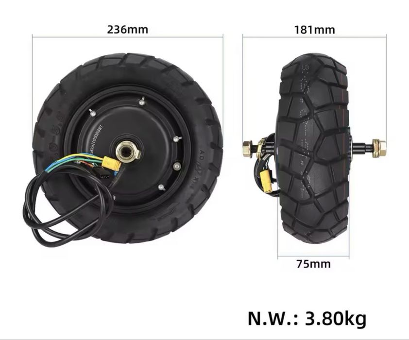 Silnik NOWY KuKirin g2 pro 600W 48v