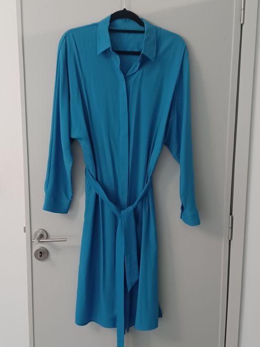 Vestido topo camiseiro zara