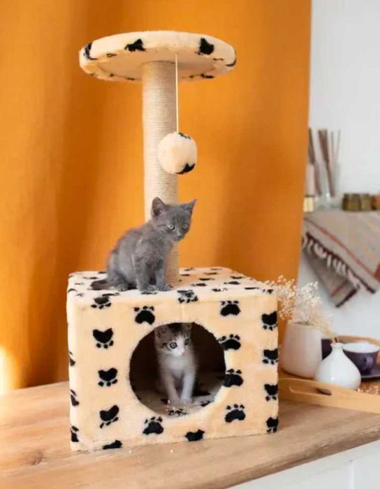 Будиночок для кота Когтеточка Якісний Джут Дряпка Кігтеточка Акція-35%