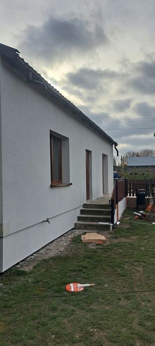 Styropian, elewacja,struktura