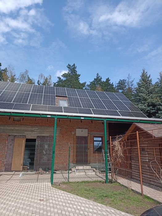 Сонячні панелі: продаж, монтаж, підключення