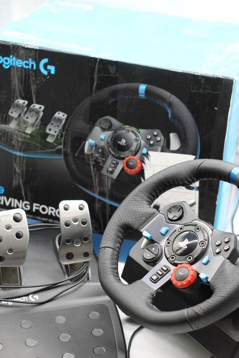 Logitech G29 Driving Force – PS5 / PS4 / PC | Komplet z Pudełkiem