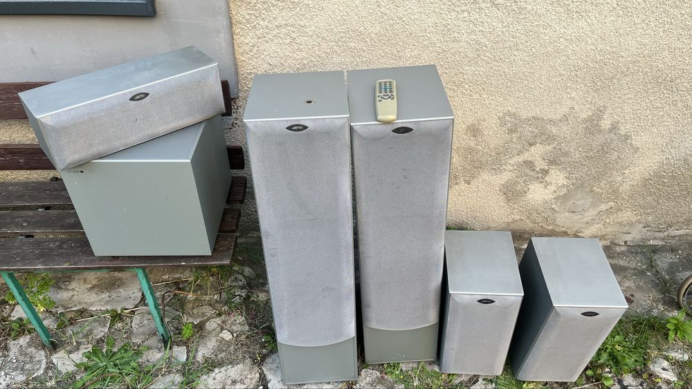 Amplituner aiwa głosniki jamo kino domowe