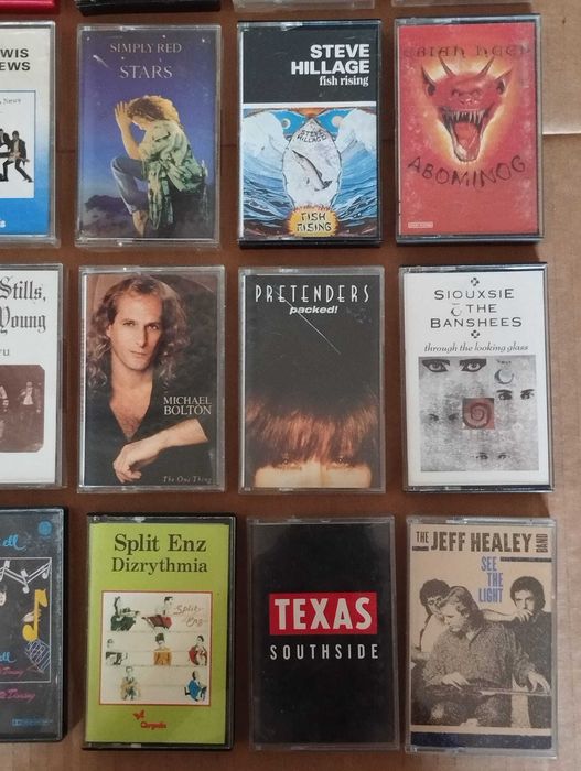 Várias Cassetes Antigas Internacionais #C03L01