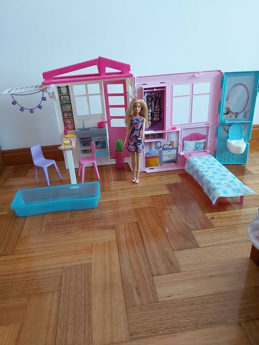 Casa da Barbie como nova